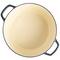 Spice By Tia Mowry Savory Saffron 6qt. Enameled Cast Iron Dutch Oven with Lid